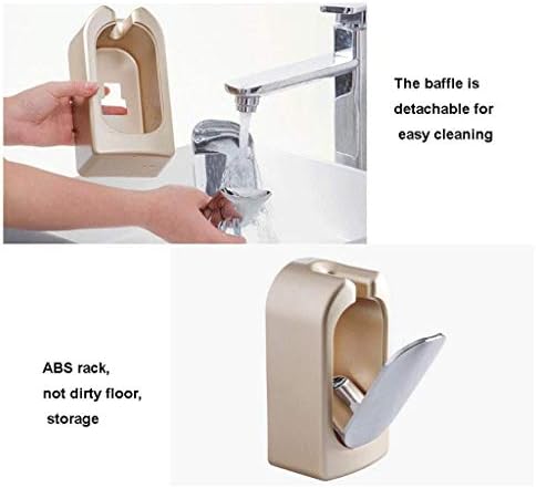 SPOUR Toilet Brush with Nail-Free Holder