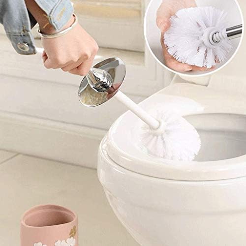SPOUR Toilet Brush with Holder Stainless Steel Handle