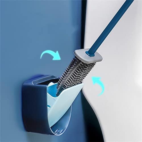 Toilet Brush with 360 Degree Head and TPR Handle