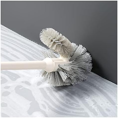TOMYEUS Toilet Brush with Wall Mount and Long Handle