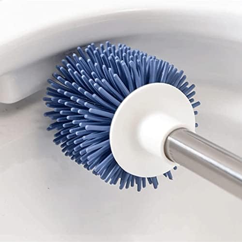 SUREK Soft Silicone Toilet Brush with Holder Set 1