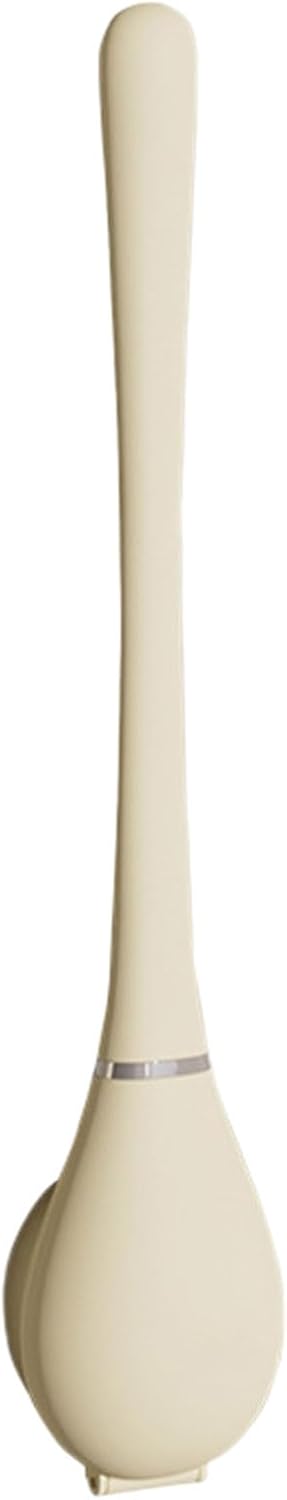 Modern Flexible Silicone Toilet Brush with Wall Holder Set