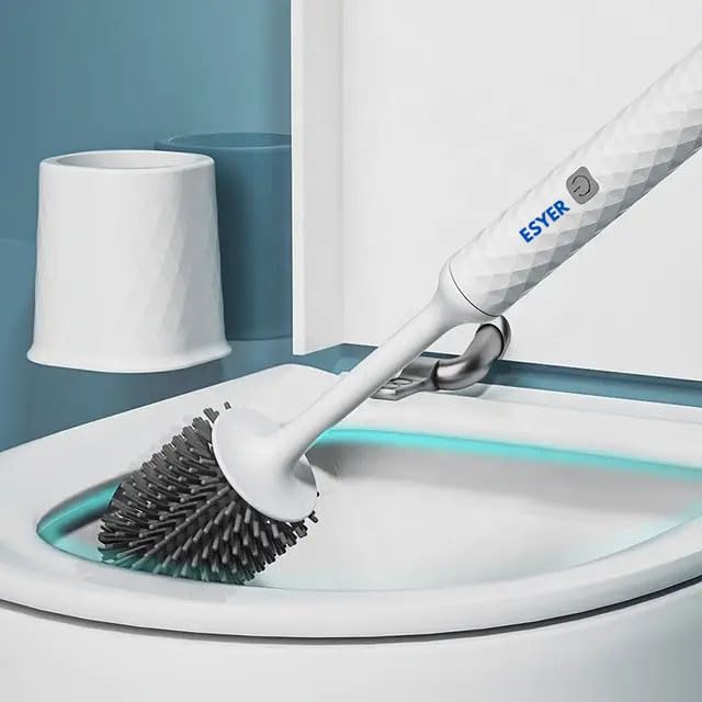 ESYER Electric Toilet Brush with Holder 1