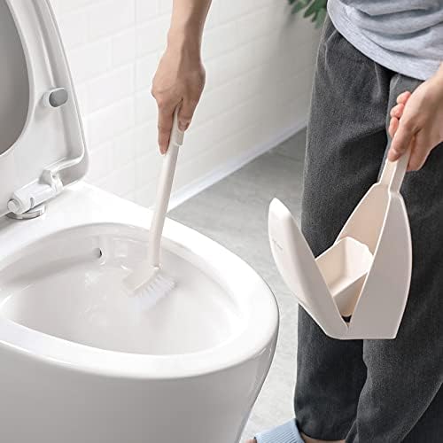 Toilet Brush with Long Handle and Soft Hair