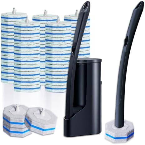 Hohoky Toilet Cleaning Set with 50 Refills