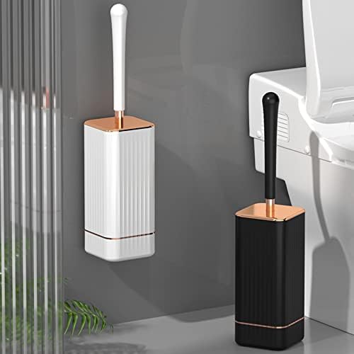 Stainless Steel Wall Mounted Toilet Brush with Holder - Durable and Rust-Proof