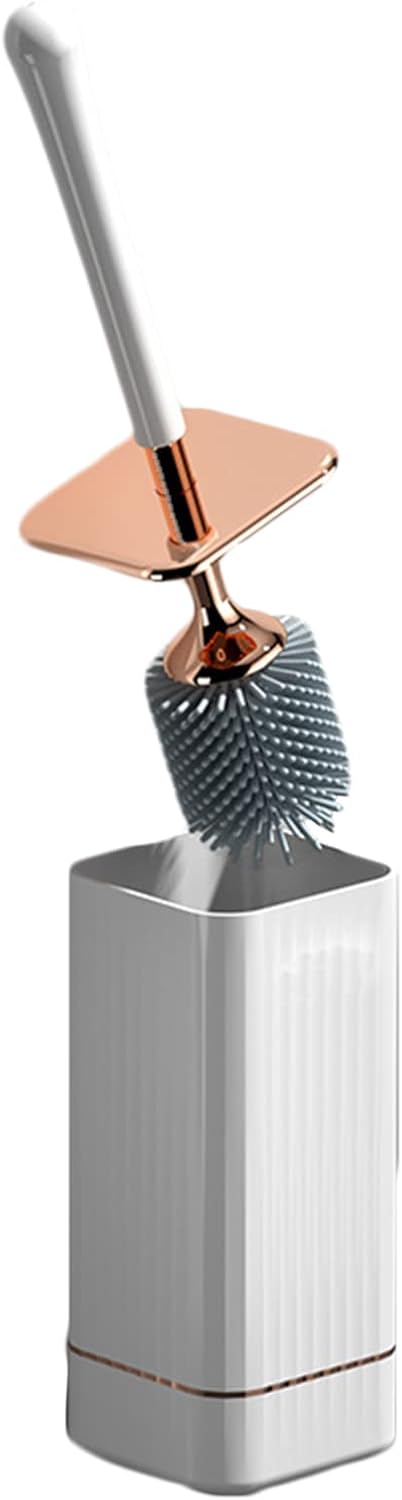 Stainless Steel Wall Mounted Toilet Brush with Holder - Durable and Rust-Proof