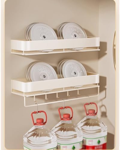 Floating Shower Shelf Racks for Bathroom Organizer Over Toilet 1