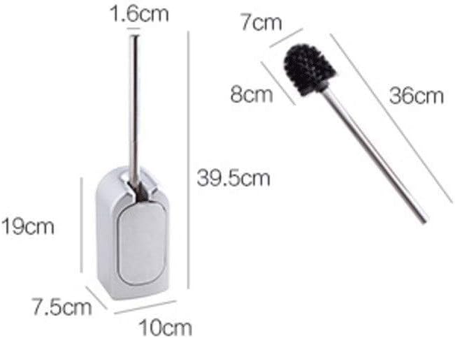 SPOUR Toilet Brush with Nail-Free Holder