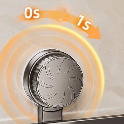 FINLALO Suction Cup Shower Caddy Wall Mount