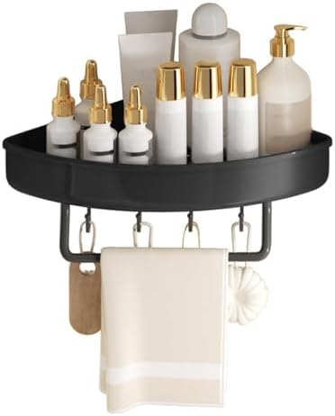 Kuuleyn Shower Shelf - Non Drill Corner Caddy Organizer