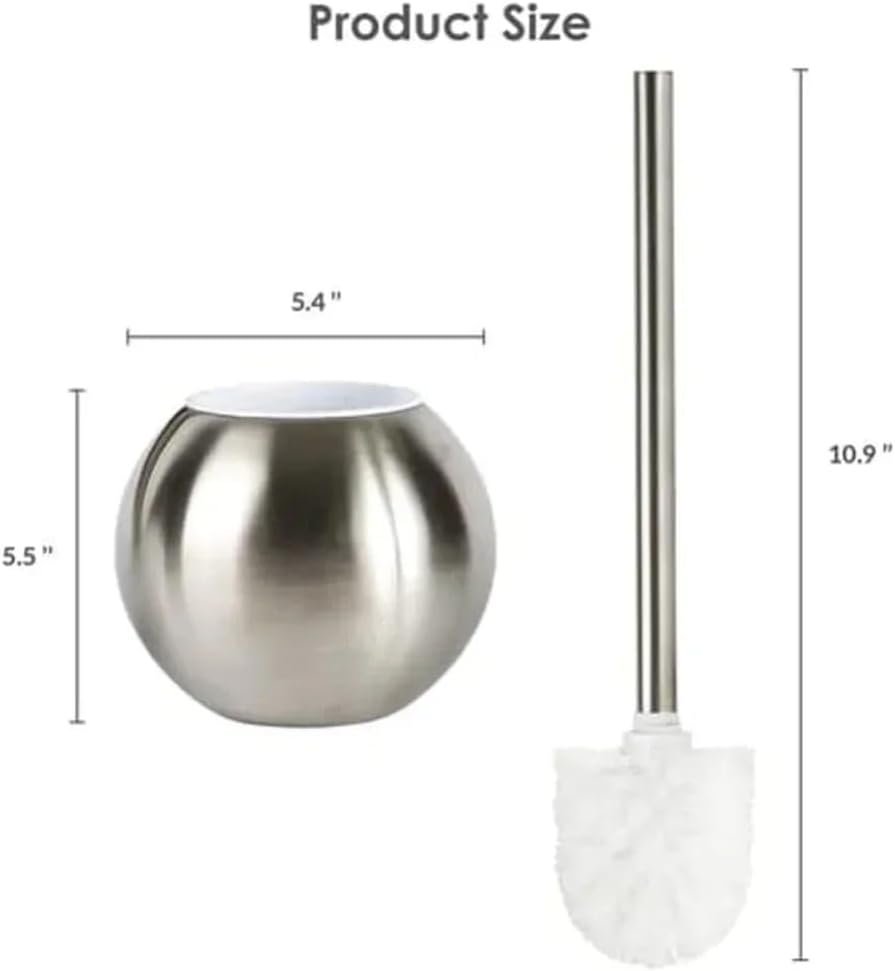 NLIEOPDA Toilet Brush Five-Piece Set - Durable and Space-Saving