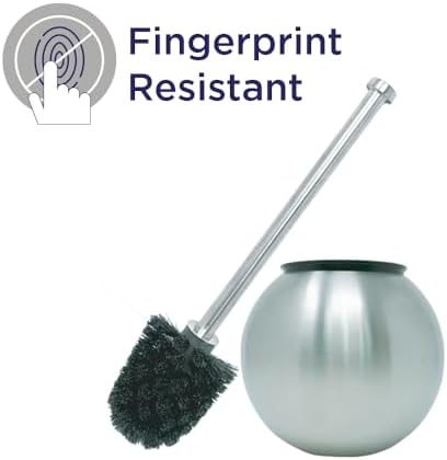 TRIO HOME Toilet Brush and Holder 2 Pack 1