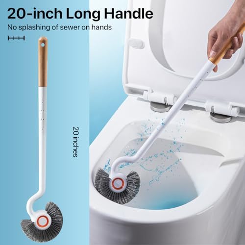 Chijoo Scented Toilet Brush with Holder and Hook