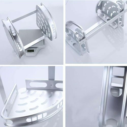 FINANCIALLY LIT Shower Caddy Shelf Wall Mount