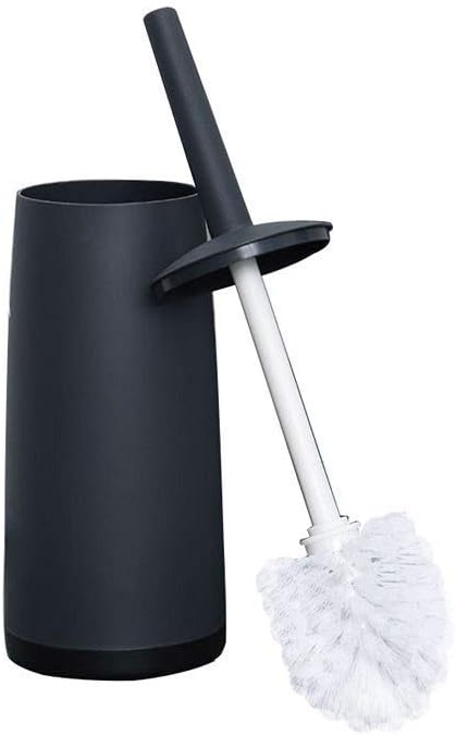 SPOUR Toilet Brush with Holder Dark Grey Set