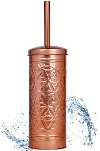 Autumn Alley Copper Toilet Bowl Brush with Holder