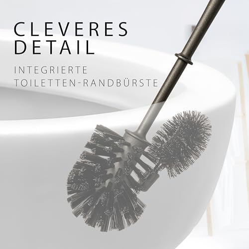 Hausfelder Toilet Brush Set with Holder