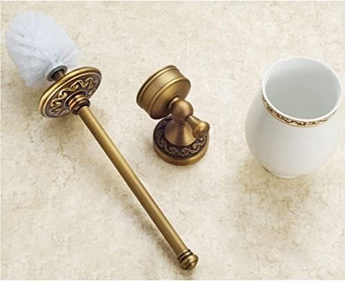 KAAZEE Antique Brass Toilet Brush Holder
