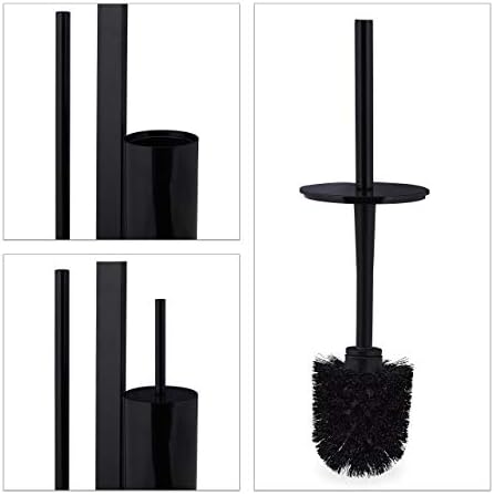 Relaxdays Toilet Brush Set with Paper Holder and Storage