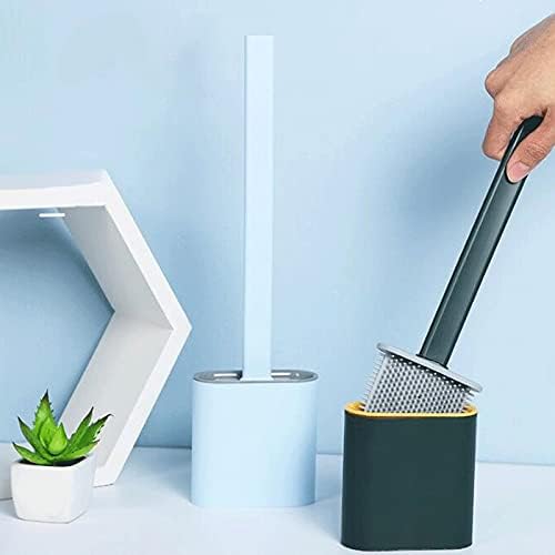 TETARI Toilet Brush Holder Set for Deep Cleaning