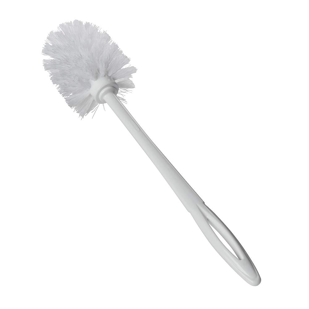 Rubbermaid Commercial Toilet Bowl Brush 145-Inch White Pack of 24