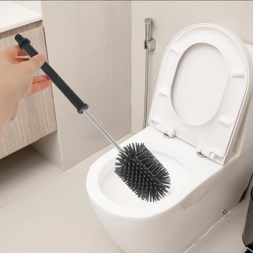 Toilet Brush Head Adapter - Replacement Handle Connector for Bathroom