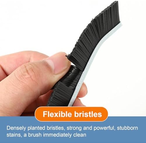Stiff Bristle Crevice Cleaning Brush for Home Kitchen Vehicle
