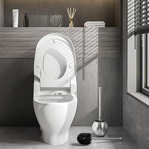 Eviva Toilet Brush and Holder Stainless Steel 1