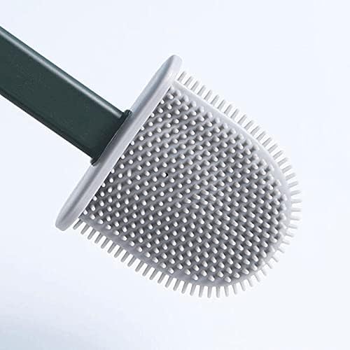 TETARI Toilet Brush Holder Set for Deep Cleaning