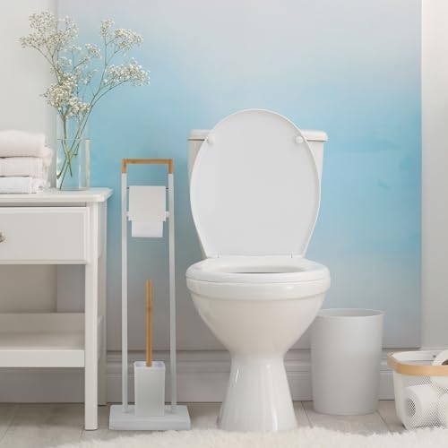 Relaxdays WC Set - 77 x 23 x 18 cm