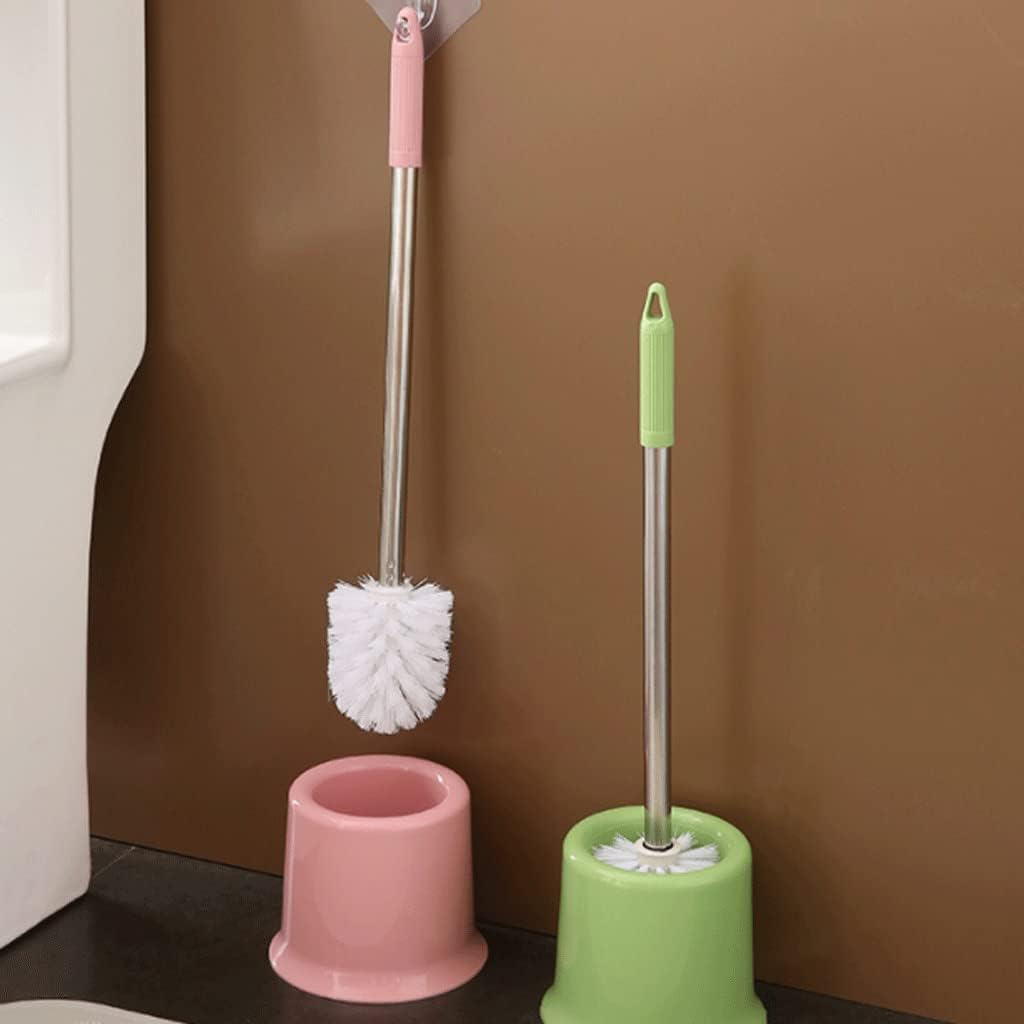 Surek Soft Hangable Toilet Brush with Bracket - Geometric Style Blue