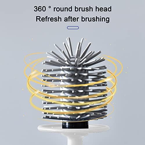 CENGNIAN Toilet Brush and Holder Set 3 in 1