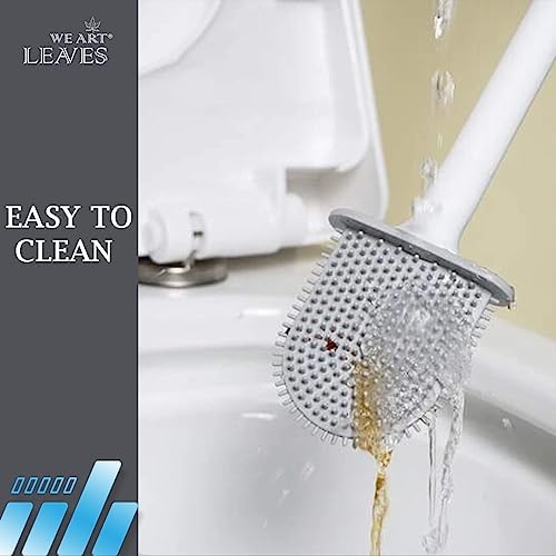 We Art Leaves Silicone Toilet Brush Set 1