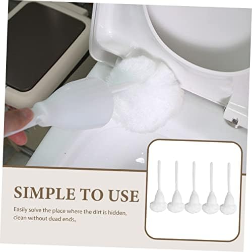 Alipis 5pcs Toilet Brush Set with Holder