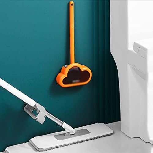 RUVOO Toilet Brush and Holder with Long Handle White 1638cm