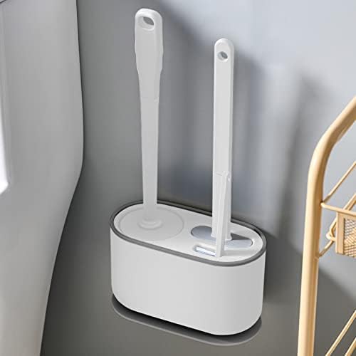 CENGNIAN Toilet Brush and Holder Set 3 in 1