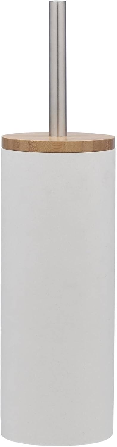 Sealskin Grace Toilet Brush and Holder White 1