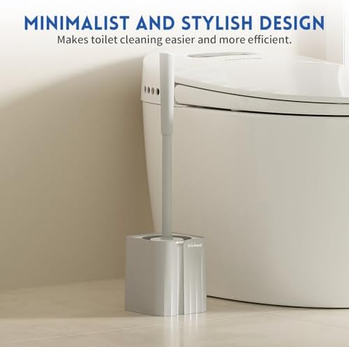 Y-in Hand 2 Pack Toilet Brush Holder Set 1