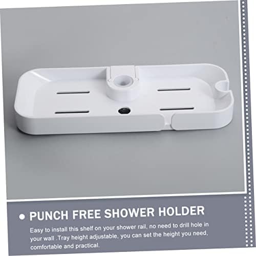 Amosfun No Drilling Shower Shelf Organizer