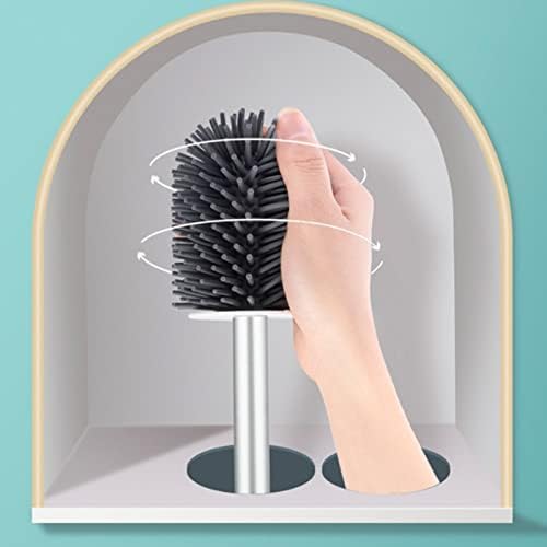 Diatom Mud Toilet Brush with 360 Cleaning