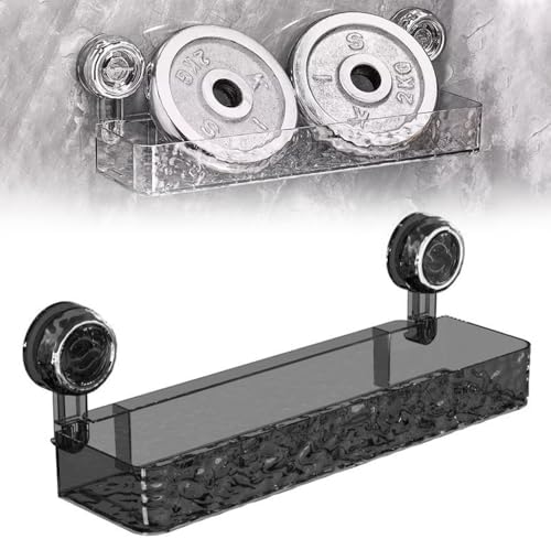 Foxiod Suction Cup Shower Caddy Black 1 PCS