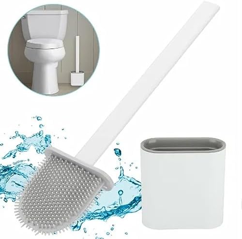 We Art Leaves Silicone Toilet Brush Set 1