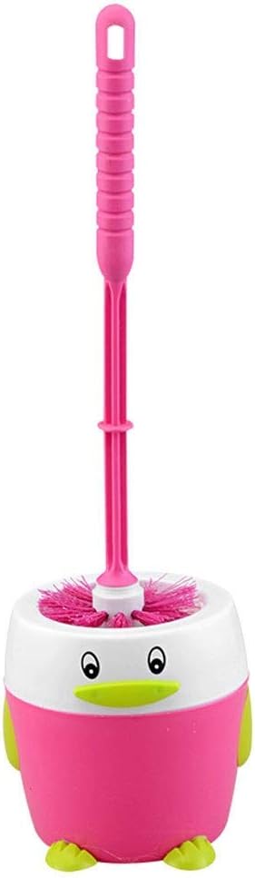 SPOUR Penguin Toilet Brush with Holder and Bracket