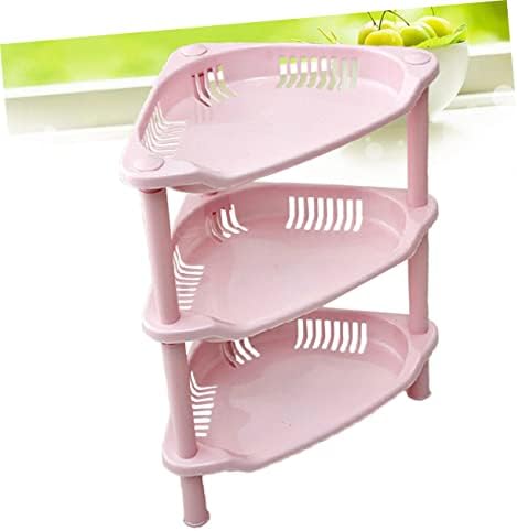 Zerodeko 3-Layer Adjustable Triangle Storage Rack for Shower and Kitchen