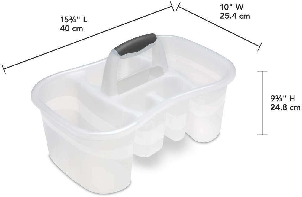 LKOP Clear Shower Storage Organizer Wall Shelf