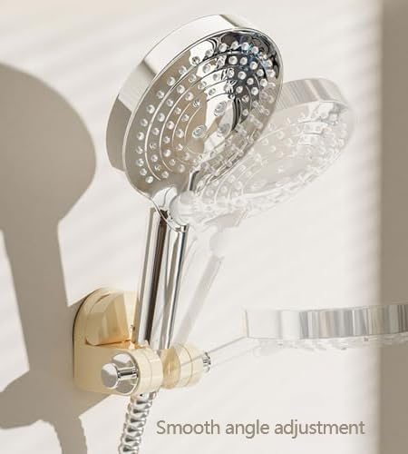 Smilamo Suction Cup Shower Rack - Adjustable Damp-Resistant No Drilling