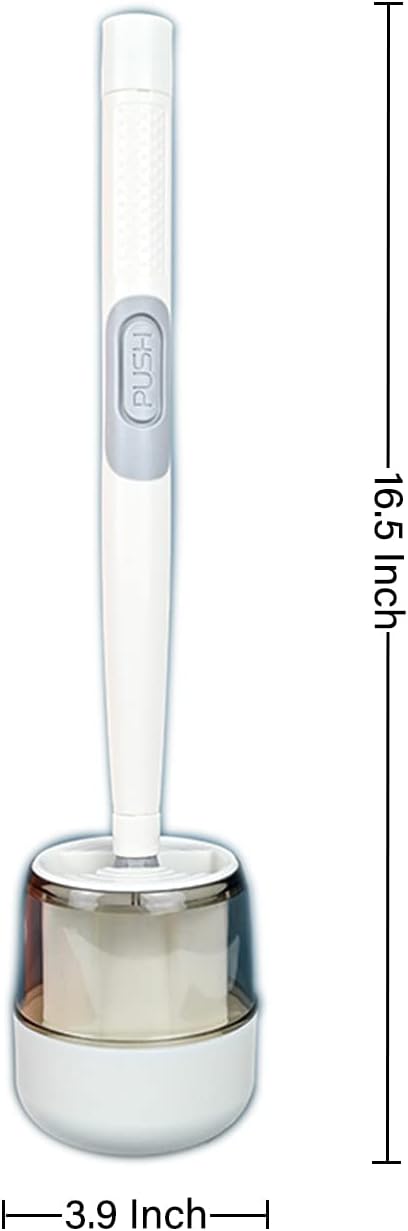 XINYAOAMAZ Wall Hanging Toilet Brush Set with Liquid Storage