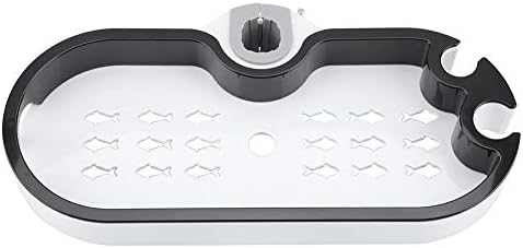 Adjustable Shower Caddy Shelf with Soap Dish Holder