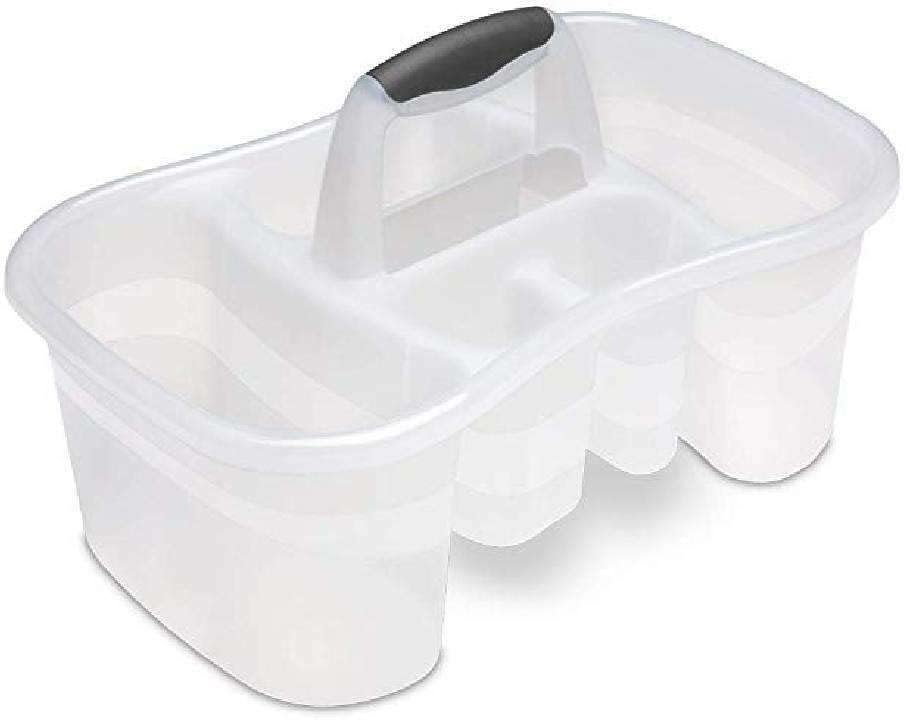 LKOP Clear Shower Storage Organizer Wall Shelf